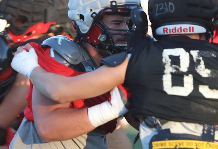 Wade Helton going to battle.